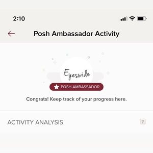 ✨ I am a Posh Ambassador! ✨